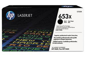 HP CF320X 653X Original High Yield Black Toner Cartridge LaserJet M680