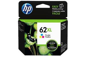 HP C2P07AN (#62XL) Tri-Color High Yield Original Ink Cartridge