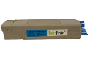 Okidata 44315303 Compatible Cyan Toner Cartridge for C610 Printer