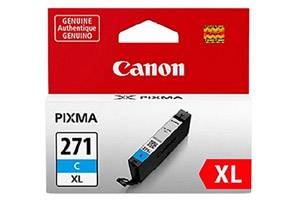 Canon CLI-271XL Cyan Original High Yield Ink Cartridge