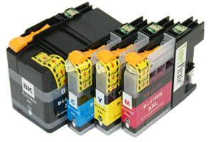 Brother LC10E Black & Color Compatible Ink Cartridge Set for MFC-J6925