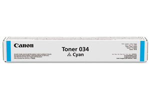 Canon 034 Cyan Original Toner Cartridge for MF810Cdn MF820Cdn 