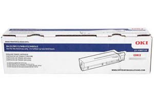 Okidata 45807110 (12K Yield) Original Toner Cartridge for B432dn 
