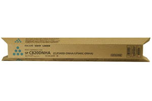 Ricoh 821029 Cyan Original Toner Cartridge Aficio SPC820 SPC821