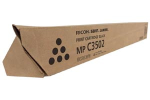 Ricoh 841735 Black Original Toner Cartridge Aficio MPC3002 C3502
