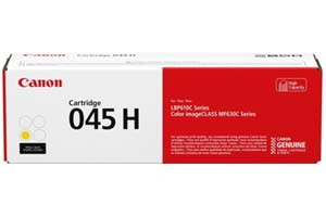 Canon 045H Yellow Original High-Yield Toner Cartridge MF632Cdw