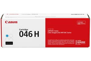 Canon 046H Cyan Original High-Yield Toner Cartridge for MF733Cdw