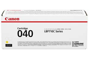 Canon 040 Yellow Original Toner Cartridge ImageClass LBP712Cdn