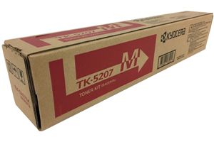 Kyocera Mita TK-5207M Magenta Original Toner Cartridge for 356ci