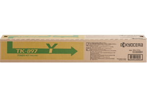 Kyocera Mita TK-897Y Yellow Original Toner Cartridge