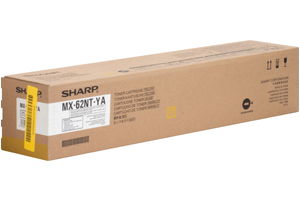 Sharp MX-62NTYA Original Yellow Toner Cartridge