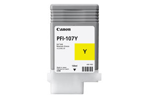 Canon PFI-107Y Original Yellow Ink Cartridge for iPF680 iPF780
