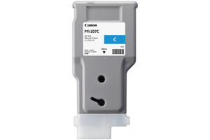 Canon PFI-207C Original Cyan Ink Cartridge
