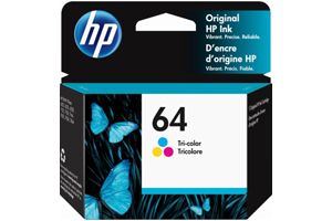 HP N9J89AN #64 Tri-Color Original Ink Cartridge