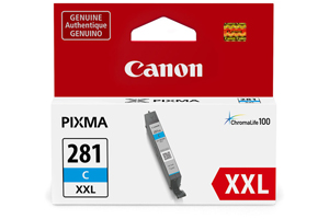 Canon 1980C001 CLI-281C XXL Original Cyan Ink Cartridge