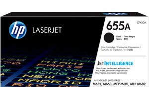 HP CF450A 655A Black Original Toner for LaserJet M652 M653 M681