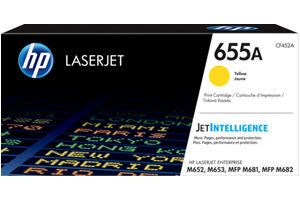 HP CF452A 655A Yellow Original Toner for LaserJet M652 M653 M681