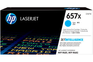 HP CF471X 657X Cyan Original Toner Cartridge for M681 M682