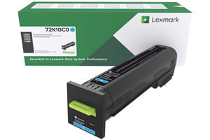 Lexmark 72K10C0 Cyan Original Toner Cartridge for CS820