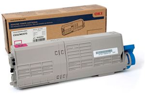 Okidata 46490502 Magenta Original Toner Cartridge for C532DN MC573