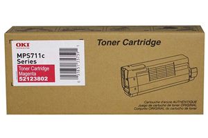 Okidata 52123802 Magenta Original Toner Cartridge for MPS711c