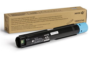 Xerox 106R03740 Cyan High Yield Original Toner Cartridge for C7020