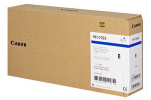 Canon PFI-706B High Yiled Blue Original Ink Cartridge for IPF8300