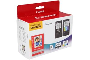 Canon PG-240XL Black CL-241XL Color 2-Pack Original Ink Cartridges