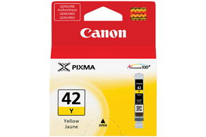 Canon CLI-42Y Yellow Original Ink Cartridge for PRO100