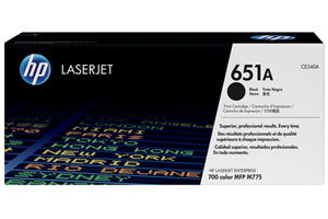 HP CE340A 651A Black Original Toner Cartridge for M775DN M775F