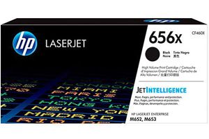 HP CF460X 656X Black High Yield Original Toner Cartridge for M652n