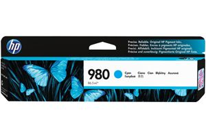 HP 980 D8J07A Cyan Original Ink Cartridge for Officejet X585DN