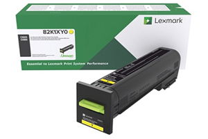 Lexmark 82K1XY0 22K Yellow Original Toner Cartridge for CX825DE