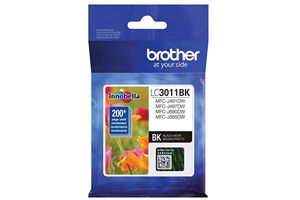 Brother LC3011BK Black Original Ink Cartridge For MFC-J491DW