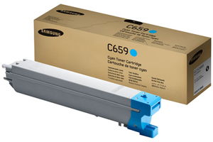 Samsung CLT-C659S Cyan Original Toner Cartridges for CLX-8640ND