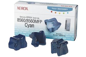 Xerox 108R00723 3PK Cyan Original Solid Ink for Phaser 8560N