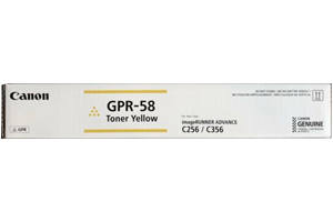 Canon 2185C003 GPR-58 Yellow Original Toner Cartridge C256 C356