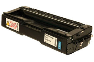 Ricoh 406476 Cyan Compatible Toner Cartridge for Aficio SP-C231N