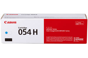 Canon 054H Cyan High Yield Original Toner Cartridge for MF641Cw