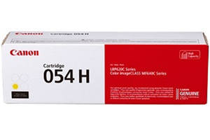 Canon 054H Yellow High Yield Original Toner Cartridge for MF641Cw