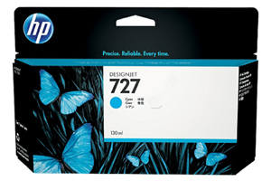 HP 727 F9J76A Cyan Original Ink Cartridge for DesignJet T930
