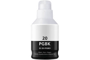 Canon GI-20PB Pigment Black Compatible Ink Cartridge for Pixma G5020