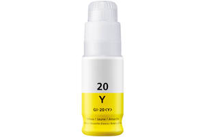 Canon GI-20Y Yellow Compatible Ink Cartridge for Pixma G5020 G6020