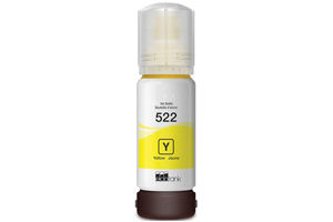 Epson T522 Yellow Compatible Ink Bottle for EcoTank ET-2800 ET-4800