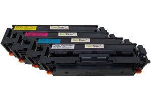 HP 215A Compatible Black & Color Toner Cartridge Set for LJ M182nw