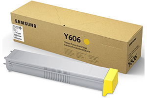 Samsung CLT-Y606S Yellow Original Toner Cartridges for CLX-9252NA