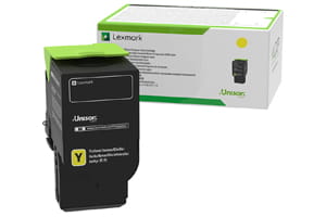 Lexmark 78C1XY0 Yellow (5K) Original Toner Cartridge for CS421 CS521