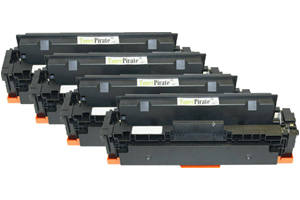 Canon 055 Black & Color Compatible Toner Cartridge Set for LBP664Cdw