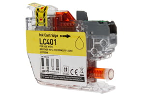 Brother LC401 Yellow Compatible Ink Cartridge for MFC-J1010DW J1170DW
