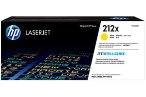 HP W2122X 212X Yellow High Yield Original Toner Cartridge - M578 M554